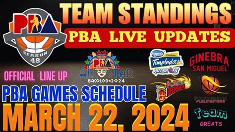 pba venue today|PBA Live Updates, Schedule, Standings & Results .